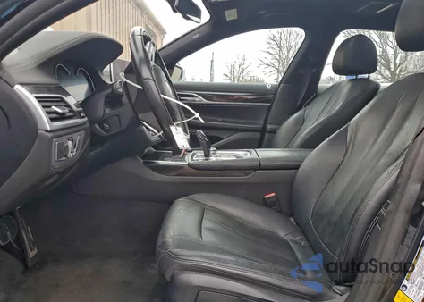 2019 BMW 740 I from USA, damaged, VIN WBA7E2C55KB217941